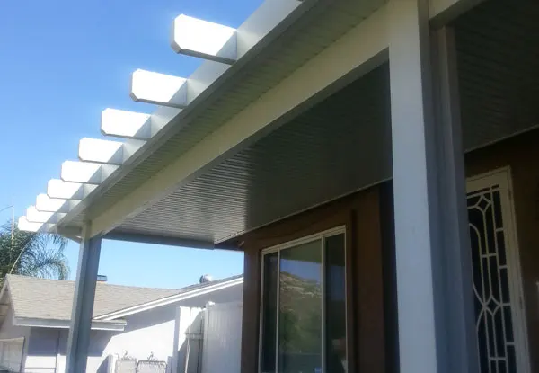 Home Attached Aluminum Patio Cover
