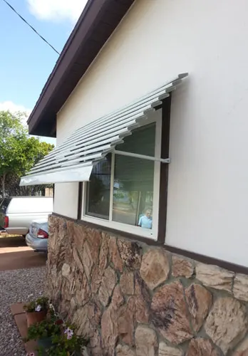 Privacy & Heat Protection Window Awnings